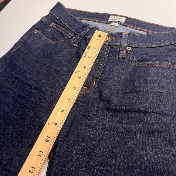 J Crew Women’s Toothpick Jeans Size 27 Ultra Dark Wash - Picture 9 of 10